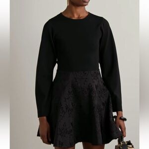 Ulla Johnson Black Skater Dress